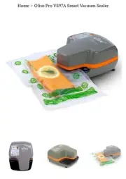 NEW OLISO PRO VS95A SMART VACUUM SEALER SEAL W/CASE FREE SHIP USA