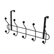 Over The Door Hooks - Black