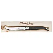 Laguiole Jean Neron Cheese Knife in Wooden Gift Box - Black