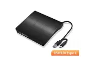 POP-UP USB 3.0/Type-C Slim External DVD RW CD Writer Drive Burner Reader Player