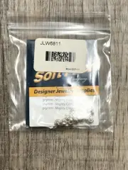 4mm Crimp Covers Sterling Silver 43044 (20) Soft Flex Brand SoftFlex