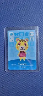 Tammy #347 Animal Crossing Amiibo Card Series 4 NEVER SCANNED