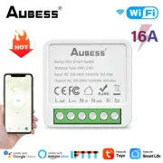 16A Tuya WiFi Mini DIY Smart Switch 2 Way Control Smart Home Automation Module W