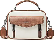 [Shrrie] Crossbody Bags for Women:Small Vegan Leather Top Handle Crossbody Purses Women's Shoulder Handbags