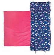Stephen Joseph Rainbow Kids Sleeping Mat Soft Blanket Pillow for Naptime 1 Count