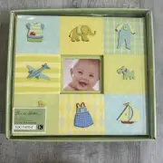 K & Co Baby Scrapbook By Brenda Walton 12x12 Small Wonders Boy Patchwork New