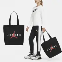 在飛比找PChome24h購物優惠-Nike 耐吉 包包 Jordan Tote Bag 黑 紅