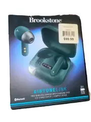 Brookstone Air Wireless True Wireless Earbuds Compact, Secure Fit Color Green