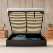 Queen Gas Lift Bed Mechanism with Frame – Storage Platform & Sofa Bed Kit