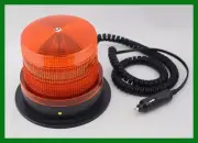 Flashing 6" Round Dome 6 LED Strobe Warning Signal Amber Surface Mount Light