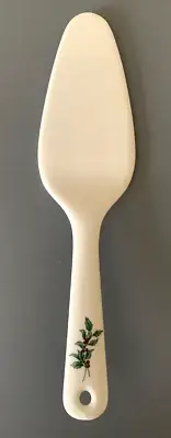 New~NIKKO Company Christmas Holiday Spatula Cake/Pie Server, Porcelain