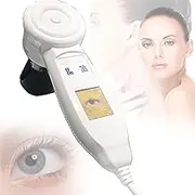 High-Definition Iris Camera Pathological Analysis Equipment,USB,1.3 Million Pixel Iris Detector Iris Machine,Win Xp,Win 7,Win 8,Win 10,Left and Right Lighting Switch(English+Spanish Version)