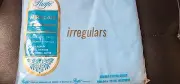 NOS Vtg Pacific Miracale Blue Percale FULL Size Double Fitted Sheet No Iron