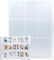 Photocard Kpop Binder Holder Book, 288 Pockets 3 Inch Mini Photo Album Kpop Albums for Photo Card Collection Transparent