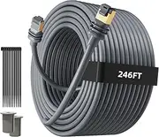 Starlink Gen 3 Cable, 300FT Ethernet Cable for Gen 3 Starlink Standard, Waterproof and High-Speed