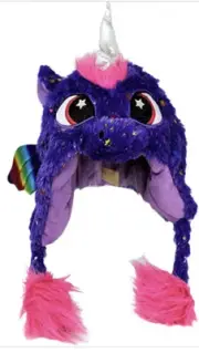 Girl’s Unicorn Plush Hat by Gabi Toys NEW