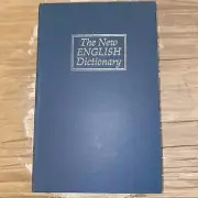 Book Safe with Key – Portable New English Dictionary Hidden Mini Safe New
