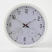 Garden Clocks Outdoor Waterproof, 14 Inches Silent Clock Outdoor Clocks for The Garden Wall Mounted Weatherproof Life Outside Clock Indoor Outdoor Decoration Clock D