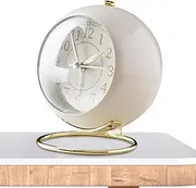 Loud Bedside Alarm Clocks, Retro European Style Loud Alarm Clock with Night Light, Cassic Retro Clock, Alarm Clock for Bedroom, Loud Alarm Clock for Heavy Sleepers
