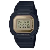 在飛比找momo購物網優惠-【CASIO 卡西歐】G-SHOCK 纖薄精巧 個性簡約 金