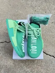 Adidas NMD Hu Human Race Pharrell Shoes Mens Womens Green Complexland Sneakers