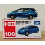 "雞雞農的窩"TOMICA 絕版 NO.100 HONDA FIT SHUTTLE