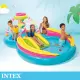 【INTEX】彩虹基地戲水游泳池/小滑水道295x191x深25cm-374L-適2歲+(374L-56137NP)