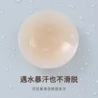 在飛比找蝦皮購物優惠-矽膠乳貼防凸點透氣乳頭貼女婚紗薄款大小胸矽膠防走光隱形乳暈貼