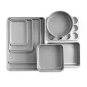 Nordic Ware Brilliant Bakeware 8-Piece Nonstick Pan Set