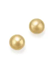 Bloomingdale's Fine Collection 14K Yellow Gold Flat Ball Stud Earrings
