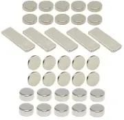 Magnatraction Neodymium Performance Magnets Disc & Rectangular For Scalextric