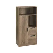 BRONX Bathroom Storage Cabinet 2 Storage Drawers 1 Door Cabinet