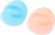 Ipetboom Silicone Facial Pore Cleansing Scrubber Face Scrub Brush Pad Handheld Mat for Face Body Cleaning Gentle Non-abrasive