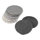 8 Pcs Drink Coasters with Holder, 4 Colors Absorbent Coasters for Drinks,5375