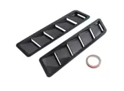 Universal Car Air Flow Intake Scoop Hood Bonnet Vent Louver Cover Carbon Fiber