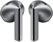 Samsung Galaxy Buds3, Wireless Bluetooth Headphones with Adaptable Noise Control, Sweat and Water Resistance, AI translator, Adaptable EQ - Silver (CAD Version and Warranty)