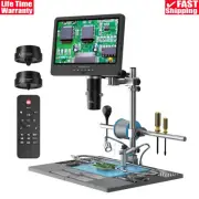 Andonstar AD249S-M-Plus Trinocular HDMI Microscope 10" Screen for PCB Repair