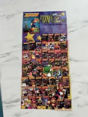 22 x 11 Nintendo Power POSTER - N64 NES 100th ANniversary Mario Zelda POkemon