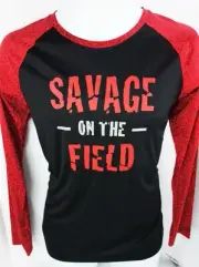 Boys XL Spalding Savage the Field Pullover Active Sports Baselayer Shirt Top