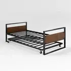 Zinus Relaxation Station Single Daybed Trundle Bed Frame