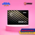 MSI SSD SATA III 2.5 空間 S270