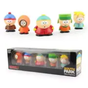 5pcs South Park Kyle Kenny Stan Eric PVC Decor Collection Model Figures Toy Set/