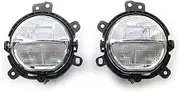 SILILAN Auto Halogen Fog Lights Assembly Fit for Mini F56 F57 63177298331 63177298332