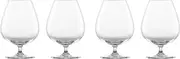 ZWIESEL Glas l123633 Cognac Glass, Unbreakable Bar, Special, for Cognac Brandy, XXL 4 Pieces, Machine Made