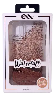 Case-Mate Waterfall Series Case for Apple iPhone Xr - Gold