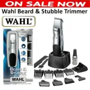 WAHL Beard & Stubble Moustache Trimmer Rechargeable Cord/Cordless Hair Clipper