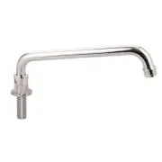BK Resources BKF-DMB-12-G Deck Mount Faucet Base w/ 12" Swing-swivel Spout