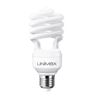 【美克斯UNIMAX】13W 螺旋燈泡 省電燈泡 E27 節能 省電 高效能 單入
