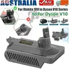Battery Adapter Converter For Makita 18V to Dyson V10 Cyclone Absolute Series