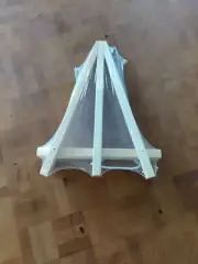 12 pcs Small Wood Display Easels/ Table Top. 11 In Original Shrink Wrap.